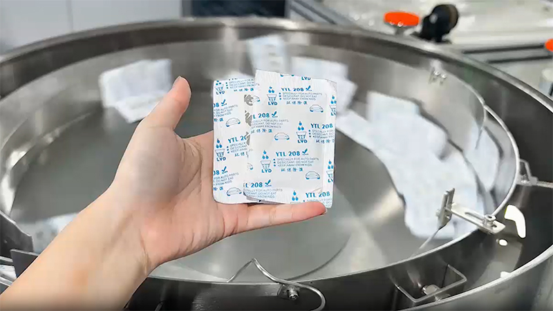 Máquina de inspección y embalaje