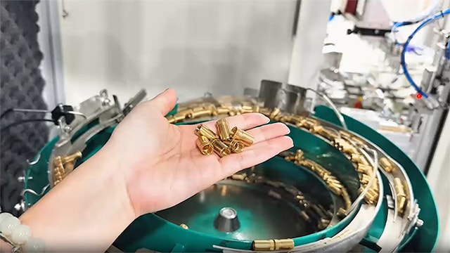 Clasificadora óptica de tubo de latón de ferretería