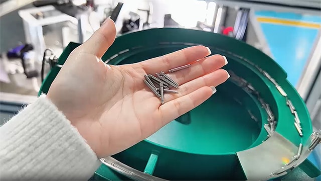 Clasificadora óptica personalizada para piezas de ferretería